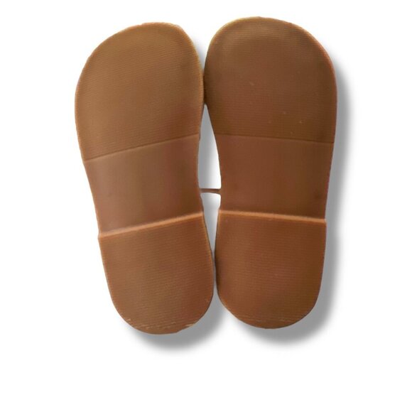 THEE BRON Toddler GIrl's Comfort Sandals Kids Sandals Brown Soft Leather Size 6 - Picture 8 of 9